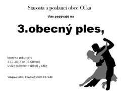 3. obecný ples